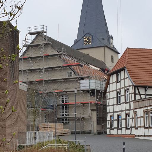 St. Johannis-Kirche im März 2024